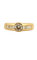 Bague 54 Solitaire - Bague en or jaune 18 carats et diamants 58 Facettes