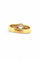 Bague 54 Solitaire - Bague en or jaune 18 carats et diamants 58 Facettes