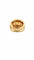 Bague 53 Bague en or jaune 18 carats sertie de citrines ovales 58 Facettes