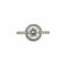 Bague 52 Solitaire - Bague halo en or blanc 18 carats et diamants 58 Facettes