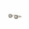 Bague 53 Bague duo ouverte en or blanc 18 carats sertie de diamants 58 Facettes