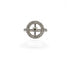 Bague 52 Bague ancienne en or blanc 18 carats avec diamants 58 Facettes