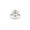 Bague 52 Bague ancienne en or blanc 18 carats avec diamants 58 Facettes