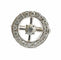 Bague 52 Bague ancienne en or blanc 18 carats avec diamants 58 Facettes