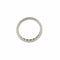 Bague 59 Alliance vintage tour complet en platine 950 et diamants 58 Facettes