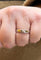 Bague 57 Alliance - Bague en or blanc 18 carats avec 3 diamants 58 Facettes