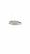 Bague 53 Demi-alliance - Bague en or blanc 18 carats et diamants baguette 58 Facettes