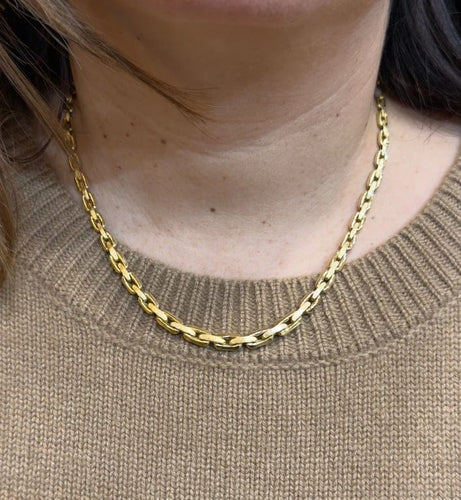Collier Collier réversible femme en or jaune 18 carats 58 Facettes
