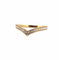 Bague 52 Bague en or jaune 18 carats et diamants 58 Facettes