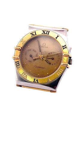 Montre Omega Constellation - Montre vintage en or et acier 58 Facettes