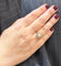 Bague 58 Bague ancienne en or rose, perle et diamants 58 Facettes