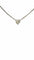 Collier Collier ras-de-cou en or blanc 18 carats avec diamant cœur 0,74 ct 58 Facettes