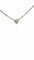 Collier Collier ras-de-cou en or blanc 18 carats avec diamant cœur 0,74 ct 58 Facettes