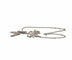 Collier Collier ras-de-cou en or blanc 18 carats avec diamant cœur 0,74 ct 58 Facettes