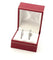 Boucles d'oreilles Créoles en or blanc 18 carats et diamants 58 Facettes