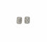 Boucles d'oreilles Art déco - Boucles d’oreilles puces en or blanc 18 carats et diamants 58 Facettes