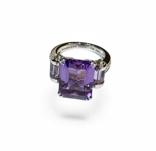 Bague 45 Mauboussin Couleur Baiser - Bague en or blanc 18 carats avec diamants 58 Facettes