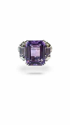 Bague 45 Mauboussin Couleur Baiser - Bague en or blanc 18 carats avec diamants 58 Facettes