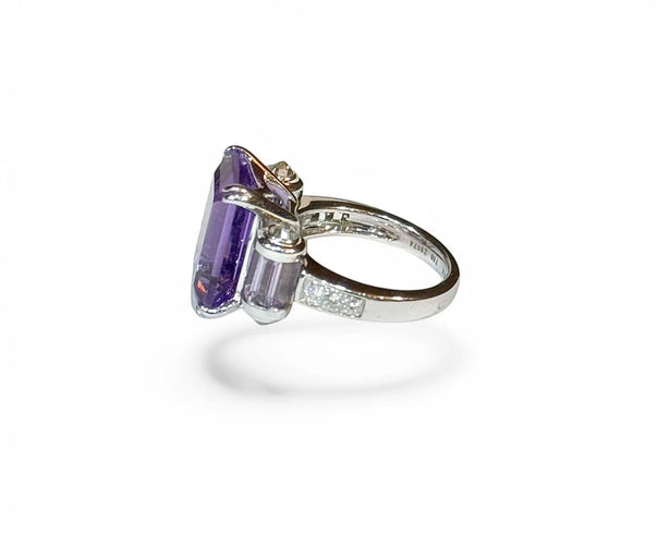 Bague 45 Mauboussin Couleur Baiser - Bague en or blanc 18 carats avec diamants 58 Facettes