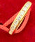 Bague 54 Demi-alliance - Bague en or jaune 18 carats et diamants 58 Facettes