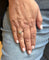 Bague 56 Bague marguerite en or blanc 18 carats et diamants 58 Facettes