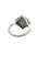 Bague 54 Bague vintage en or blanc 18 carats, platine et diamants 58 Facettes
