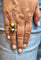Bague 53 Bague Toi et Moi en or jaune 18 carats avec perles de Tahiti 58 Facettes