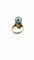 Bague 53 Bague Toi et Moi en or jaune 18 carats avec perles de Tahiti 58 Facettes