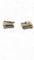 Boutons de manchette Cartier - Boutons de manchette en or jaune 18 carats et acier 58 Facettes