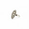 Bague 51 Bague marquise ancienne en or blanc 18 carats et diamants 58 Facettes