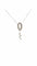 Collier Dalumi - Collier en or blanc 18 carats et diamants 58 Facettes