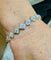 Bracelet Bracelet en or blanc 18 carats et diamants 58 Facettes