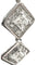 Bracelet Bracelet en or blanc 18 carats et diamants 58 Facettes