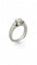 Bague 51 Bague trilogie en or blanc 18 carats avec diamants 58 Facettes