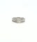 Bague 56 Solitaire - Bague en or blanc 18 carats et diamants 58 Facettes