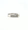 Bague 56 Solitaire - Bague en or blanc 18 carats et diamants 58 Facettes