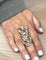 Bague 55 Bague serpent en or jaune 18 carats et diamants 58 Facettes