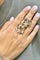 Bague 55 Bague serpent en or jaune 18 carats et diamants 58 Facettes