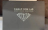 Bague 56 Solitaire - Bague en or blanc 18 carats saphir de Ceylan et diamants 58 Facettes