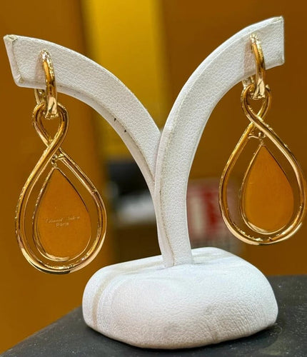 Boucles d'oreilles Édouard Nahum - Boucles d’oreilles modulables en or rose 18 carats et diamants 58 Facettes