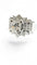 Bague 60 Bague en or blanc 18 carats ornée de diamants 58 Facettes