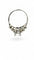 Bague 60 Bague en or blanc 18 carats ornée de diamants 58 Facettes