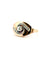 Bague 59 Bague ancienne en or rose 18 carats et diamants 58 Facettes