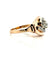 Bague 59 Bague ancienne en or rose 18 carats et diamants 58 Facettes