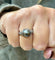 Bague 55 Mauboussin Caviar Mon Amour - Bague en or blanc 18 carats et diamants 58 Facettes