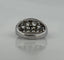 Bague 60 Bague ancienne ajourée en or blanc et diamants 58 Facettes
