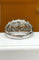 Bague 60 Bague ancienne ajourée en or blanc et diamants 58 Facettes