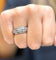 Bague 55 Piaget Possession - Bague tournante en or blanc et diamants T55 58 Facettes