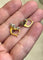 Boucles d'oreilles Dormeuses anciennes en or jaune et gris 18 carats et diamants 58 Facettes