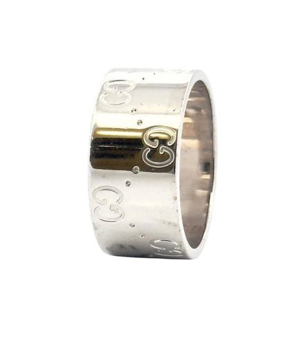 Bague 52 Gucci - Alliance en or blanc 18 carats 58 Facettes